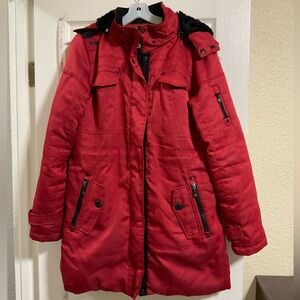 Point Zero Women's Bold Red Ski Jacket
